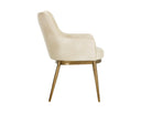 FRANKLIN DINING ARMCHAIR - BRAVO CREAM