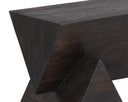 GREGOR BENCH - DARK BROWN