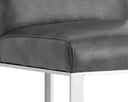 DEAN COUNTER STOOL - STAINLESS STEEL CANTINA MAGNETITE