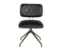 VIRTU SWIVEL DINING CHAIR - BRAVO BLACK