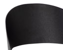DEZIRAE DINING CHAIR - BLACK COGNAC LEATHER