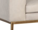 BURR ARMCHAIR - BALI BONE LEATHER