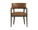 BRYLEA DINING ARMCHAIR - BROWN SHALIMAR TOBACCO LEATHER