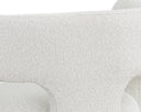 ISIDORE LOUNGE CHAIR - COPENHAGEN WHITE