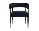 CALLEM DINING ARMCHAIR - DANNY NAVY