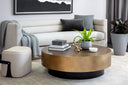 BERNABY COFFEE TABLE - ANTIQUE BRASS