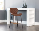 LYLA COUNTER STOOL - ANTIQUE BROWN
