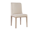 ELISA DINING CHAIR - LIGHT OAK MAINZ CREAM