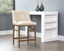 HALDEN COUNTER STOOL - BRAVO CREAM