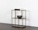 EIFFEL LOW BOOKCASE - SMALL ANTIQUE BRASS