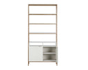 Duren Modular Bookcase - LARGE CHAMPAGNE GOLD CREAM