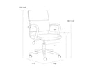 KLEO OFFICE CHAIR - ONYX
