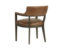 BRYLEA DINING ARMCHAIR - BROWN SHALIMAR TOBACCO LEATHER