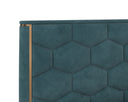 ALISHA BED - KING MEG DUSTY TEAL
