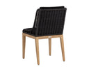 SORRENTO DINING CHAIR - NATURAL ARASHI BLACK