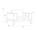 SALERNO ARMCHAIR - Default Title