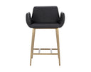 LUCANO COUNTER STOOL - BRAVO BLACK