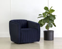 GARRISON SWIVEL LOUNGE CHAIR - ABBINGTON NAVY