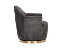 CASEY SWIVEL LOUNGE CHAIR - NONO SHITAKE
