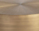 CREED COFFEE TABLE - LARGE ANTIQUE GOLD