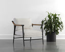 MEADOW ARMCHAIR - HEATHER IVORY TWEED