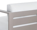 TAVIRA SOFA - GREIGE STINSON WHITE