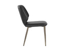 CLINTON DINING CHAIR - BRONZE BRAVO BLACK