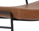 BRINLEY DINING CHAIR - BLACK HAZELNUT
