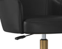 FRANKLIN OFFICE CHAIR - VINTAGE BLACK
