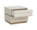 SUBIRA NIGHTSTAND - CREAM