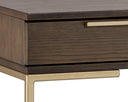 REBEL DESK - GOLD RAW UMBER