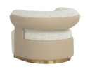 OLIDA SWIVEL LOUNGE CHAIR - HAILEY MOON NAPA BEIGE