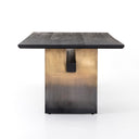 Harper Dining Table - Worn Black