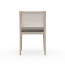 Luxe Sherwood Outdoor Dining Chair Washed Brown - Venao Charcoal