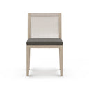 Luxe Sherwood Outdoor Dining Chair Washed Brown - Venao Charcoal