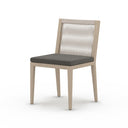 Luxe Sherwood Outdoor Dining Chair Washed Brown - Venao Charcoal