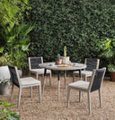 Arlo Outdoor Dining Chair Weathered Grey - Faye Sand