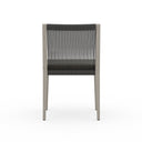 Arlo Outdoor Dining Chair Weathered Grey - Charcoal