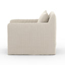 Aveline Outdoor Slipcover Swivel Chair - Faye Sand
