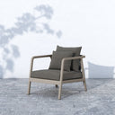 Veridian Numa Outdoor Chair - Weathered Grey - Charcoal