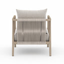 Aveline Outdoor Chair - Washed Brown - Stone Grey
