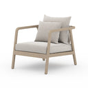 Aveline Outdoor Chair - Washed Brown - Stone Grey