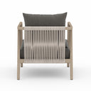 Aveline Outdoor Chair - Washed Brown - Charcoal