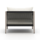 Aveline Sherwood Outdoor Chair Weathered Grey - Natural Ivory