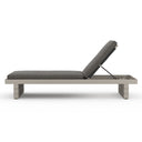Solstice Outdoor Chaise - Weathered Grey - Charcoal