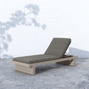 Solstice Outdoor Chaise - Weathered Grey - Charcoal
