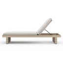 Leroy Outdoor Chaise - Washed Brown - Stone Grey