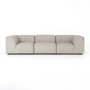 Verano Outdoor 3-Piece Sectional Sofa - Faye Ash