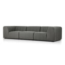 Verano Outdoor 3-Piece Sectional Sofa - Hayes Charcoal