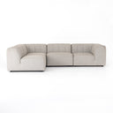 Aveline Outdoor 4-Piece Sectional - Faye Ash